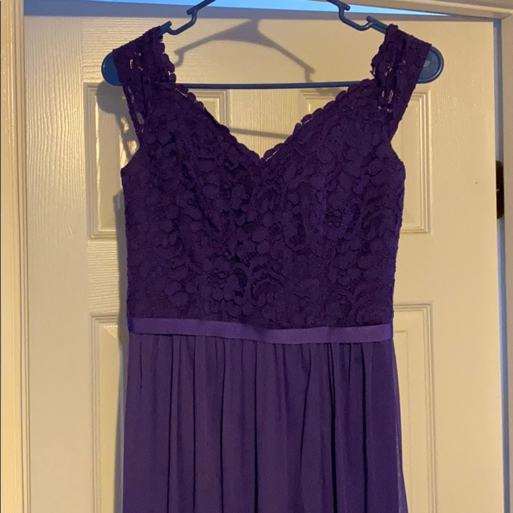 David’s bridal bridesmaids dress